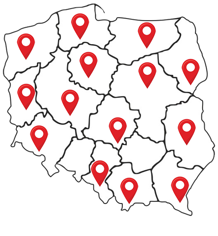 Powyżej 10-ciu lokalizacji